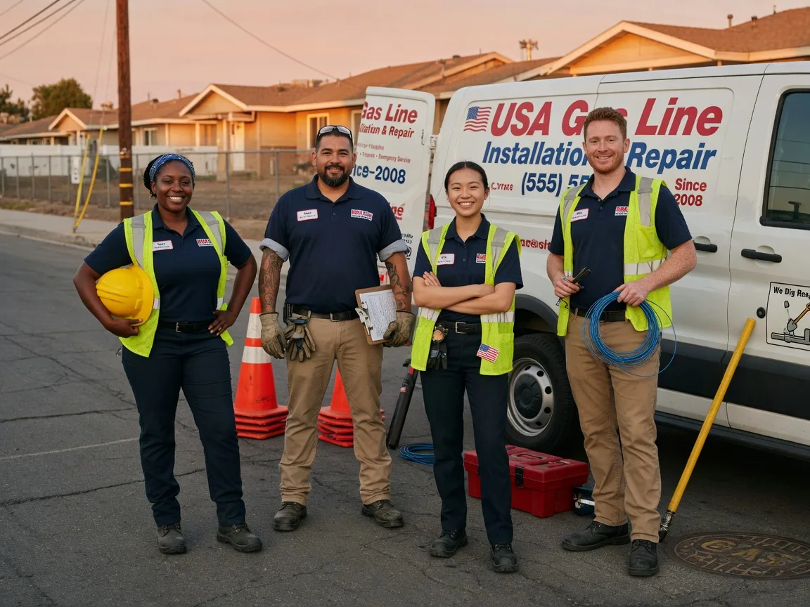 Gas Line Installation company in Waldo, WI